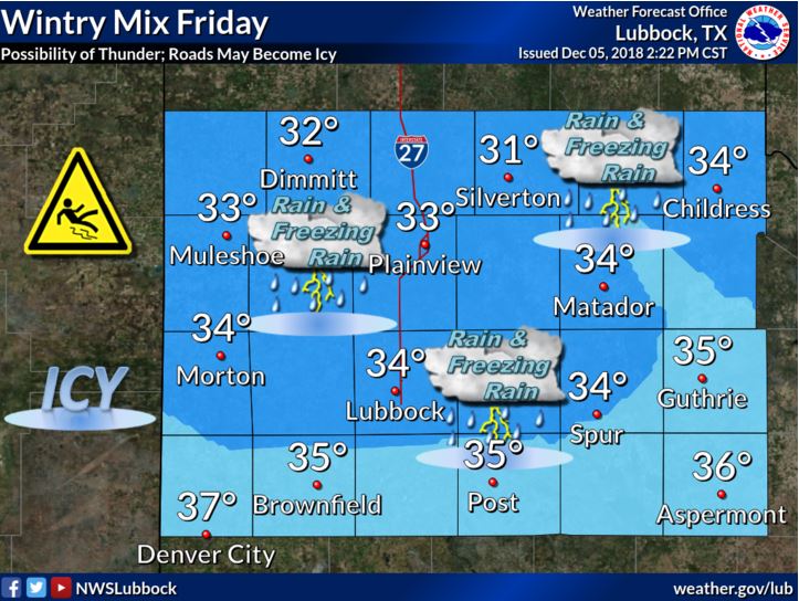 Winter storm watch issued for parts of Oklahoma, Texas