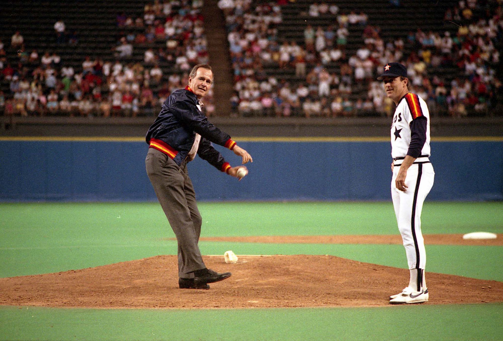 George W. Bush, Nolan Ryan & George H.W. Bush · The Cowboy House