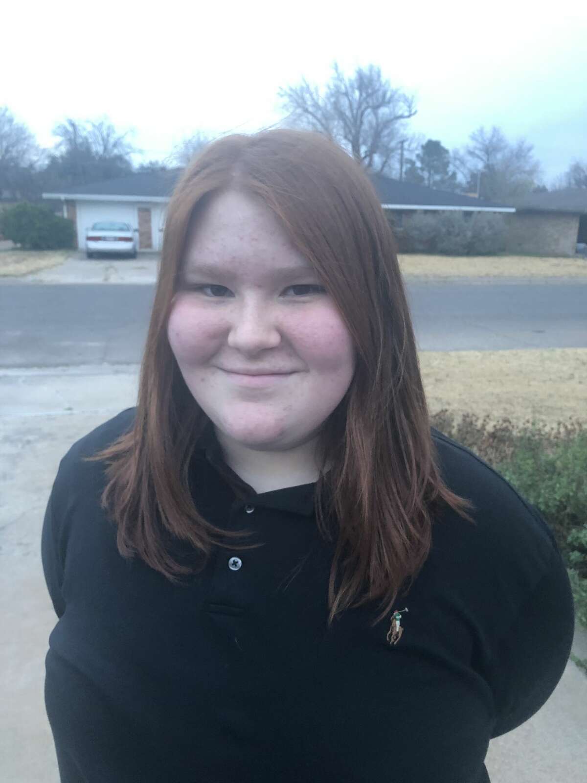When seventh-grader Dash Hutt wanted her choir to perform for veterans at a Big Spring nursing home, she started a fundraising campaign to cover transportation costs. The San Jacinto Junior High School student reached her goal of collecting $3,000 to go toward the trip.