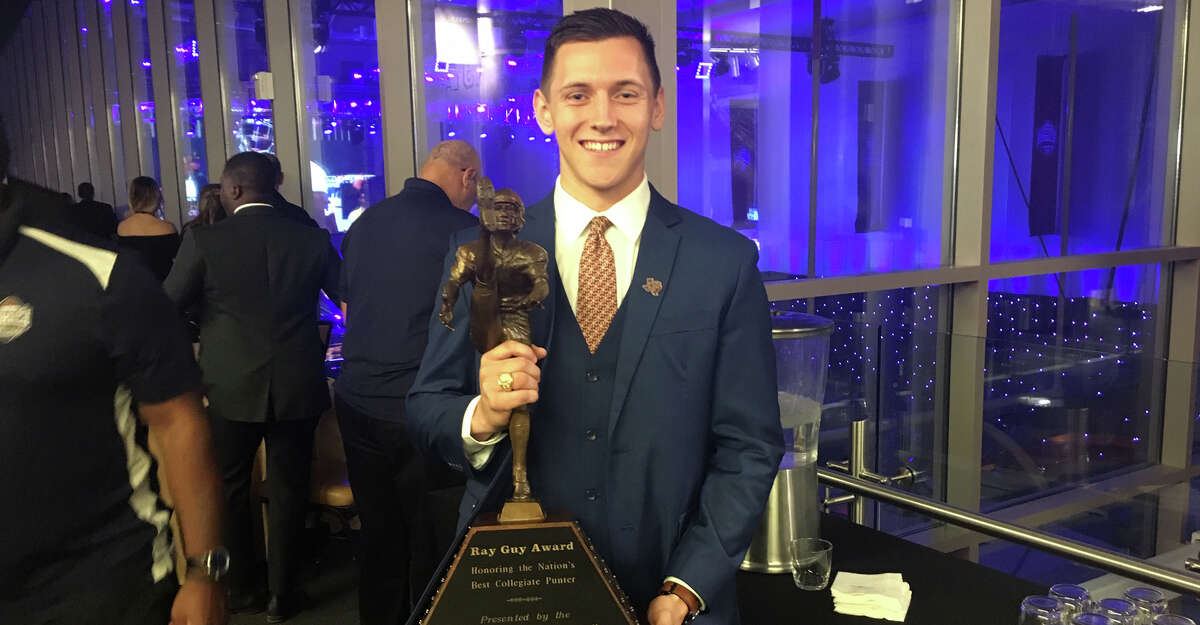 Texas A&M's Braden Mann, a CyFair grad, wins Ray Guy Award as nation's top punter