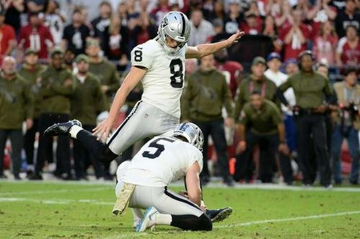 Raiders' Jon Gruden states faith in kicker Daniel Carlson