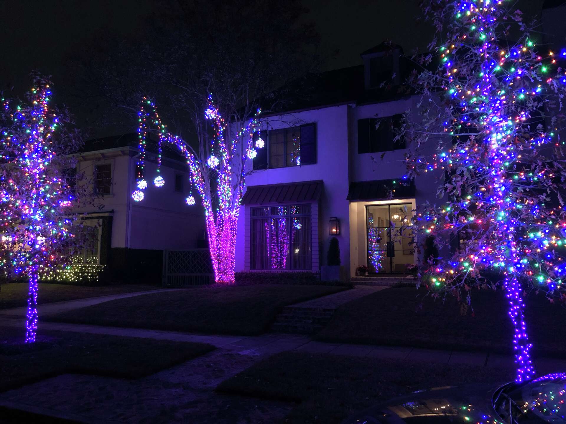 River Oaks Christmas Lights 