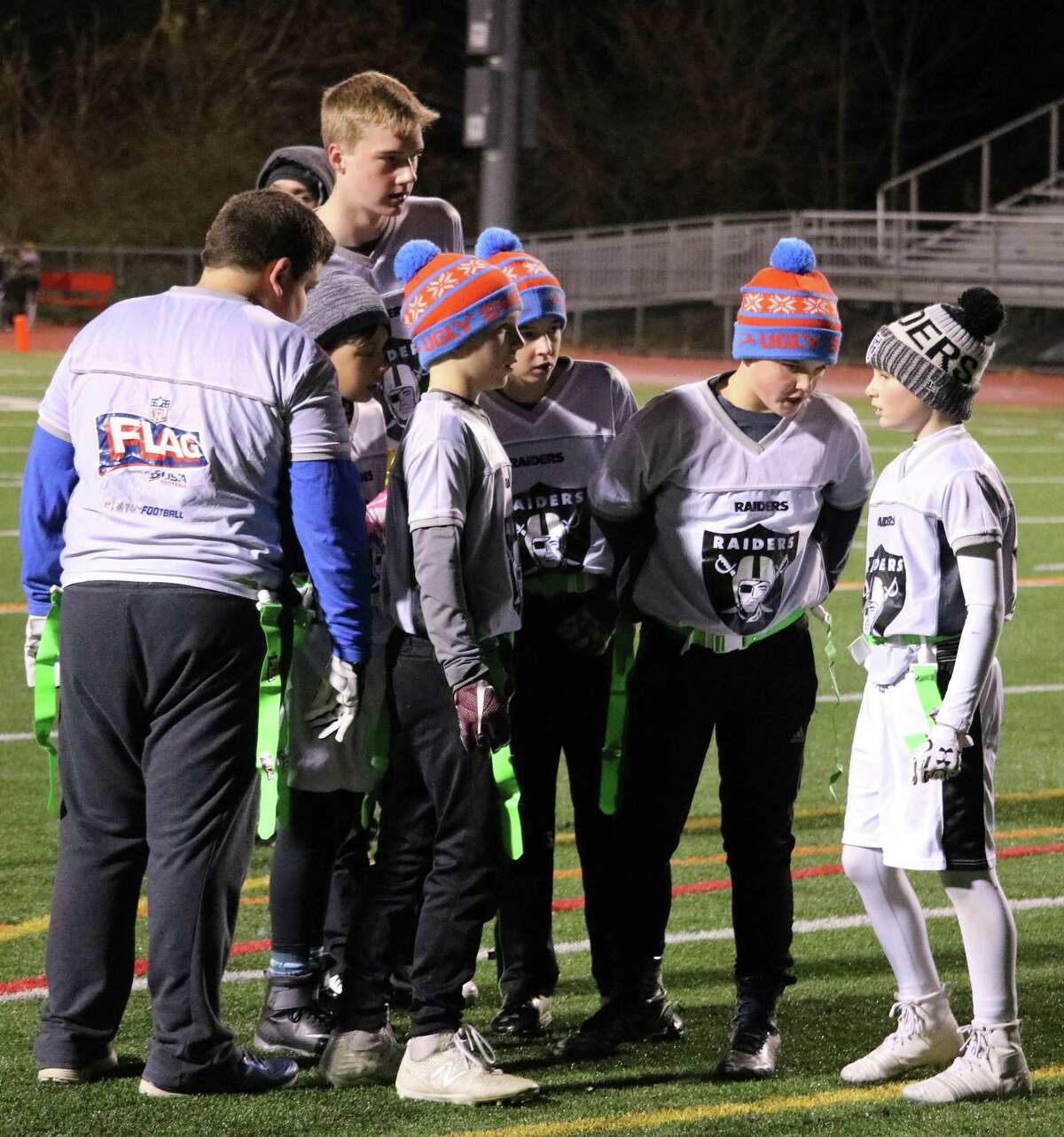 Raiders Coach Tochito Flag Football Championship