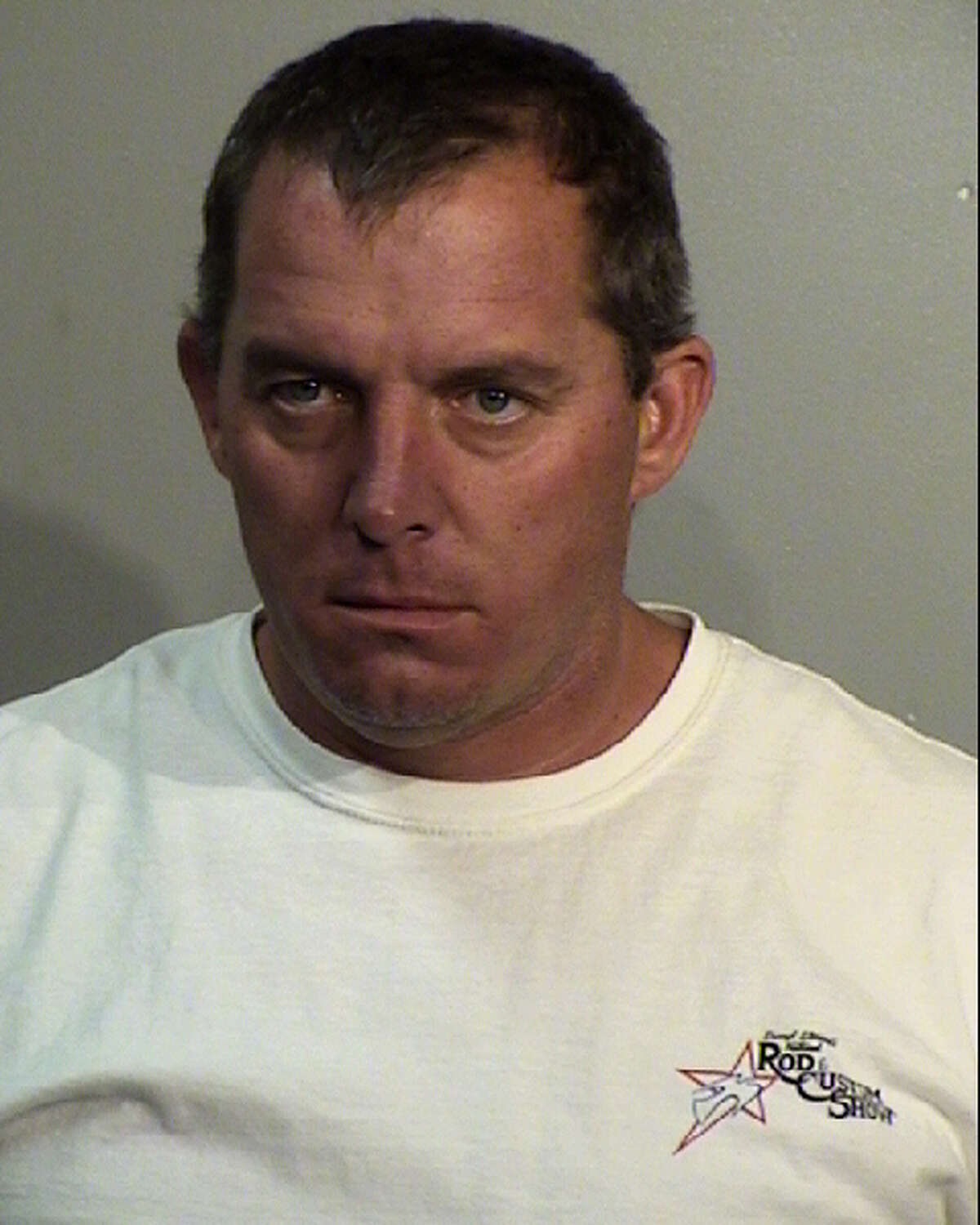 Barry Uhr, 43, faces a charge of continuous violence against the family. He was booked into the Bexar County Jail Friday on a $15,000 bond.