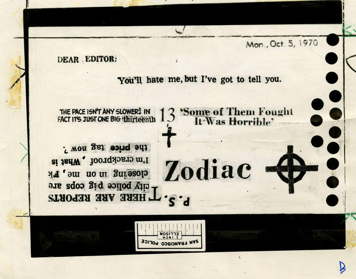 Zodiac Cipher Cracked By Code Experts Years After It Was Sent To The S F Chronicle