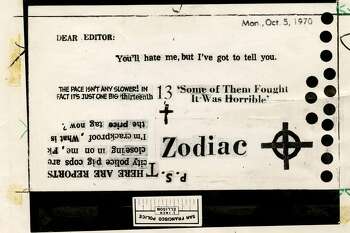 Zodiac Killer letters sent to the San Francisco Chronicle photo 2
