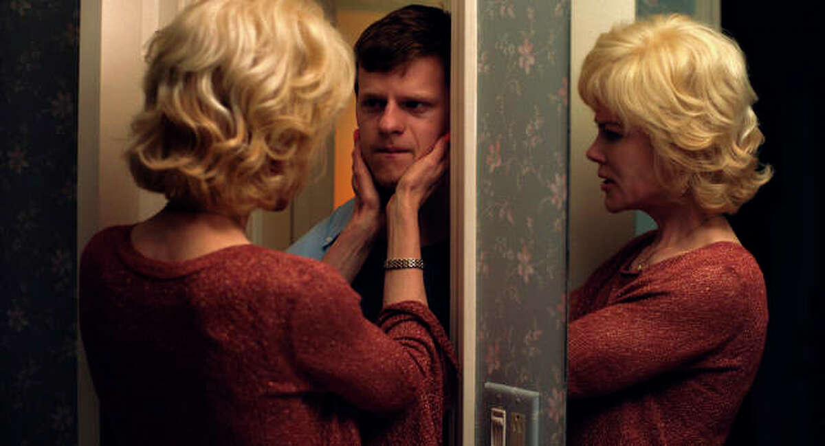 This image released by Focus Features shows Nicole Kidman, left, and Lucas Hedges in a scene from “Boy Erased.” On Thursday, Dec. 6, 2018, Hedges was nominated for a Golden Globe award for lead actor in a motion picture drama for his role in the film. The 76th Golden Globe Awards will be held on Sunday, Jan. 6.