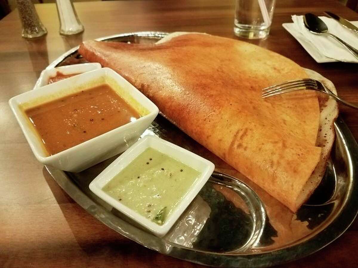The Masala Dosa at Idli Dosa, 6811 Eastman Ave. in Midland. (Matthew Woods/for the Daily News)