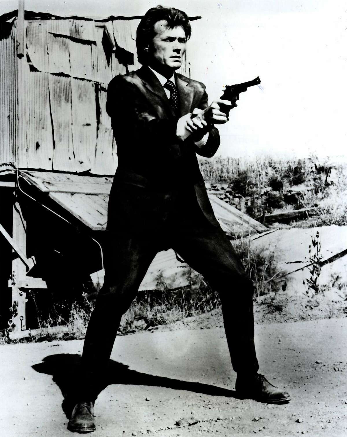 Clint Eastwood as Dirty Harry Callahan