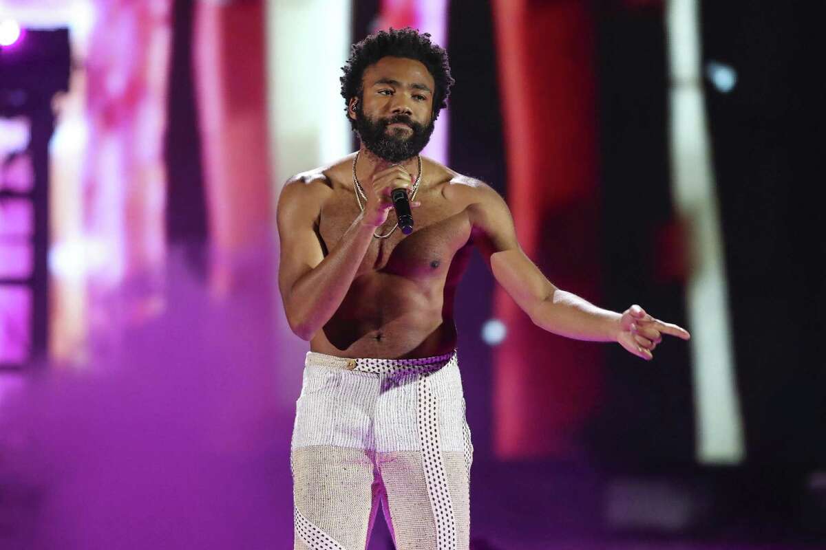 Childish Gambino, pictured earlier this year, made two Bay Area stops.