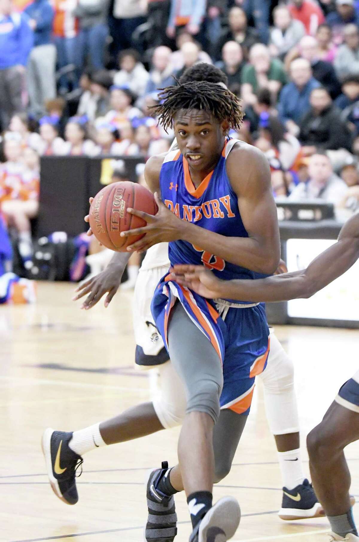 Danbury’s Denali Burton has helped lead the Hatters into the Division I state tournament quarterfinals each of the last three seasons.