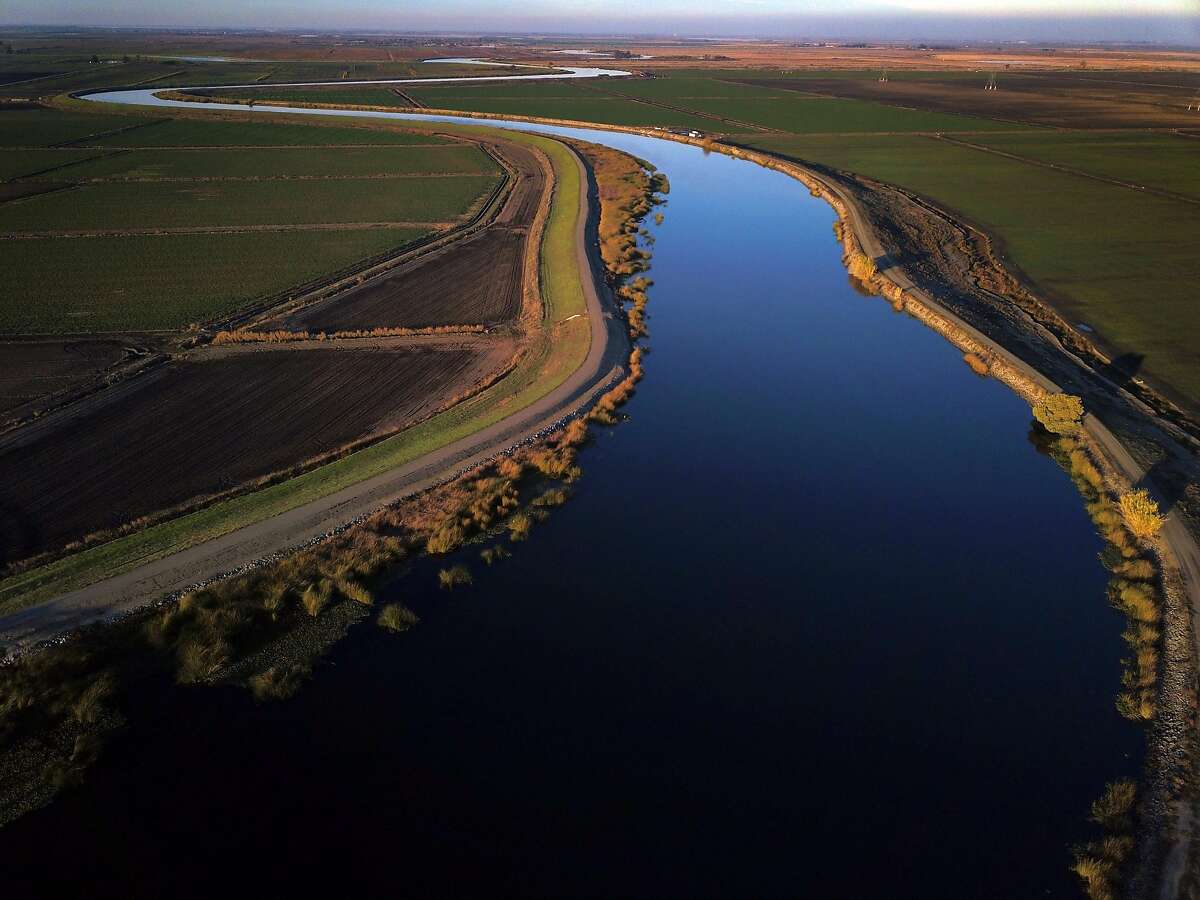 Old River runs through farmland in the Sacramento-San Joaquin Delta outside Discovery Bay, Calif., on Tuesday, December 11, 2018. On Wednesday, the Legislature is expected to vote on a massive water bill which could decide the fate of the state's water, pitting environmentalists and sportsmen against farmers and city dwellers. No matter how the vote goes, someone will be unhappy, either the cities and suburbs, or the ranchers/farmers or the environmentalists.