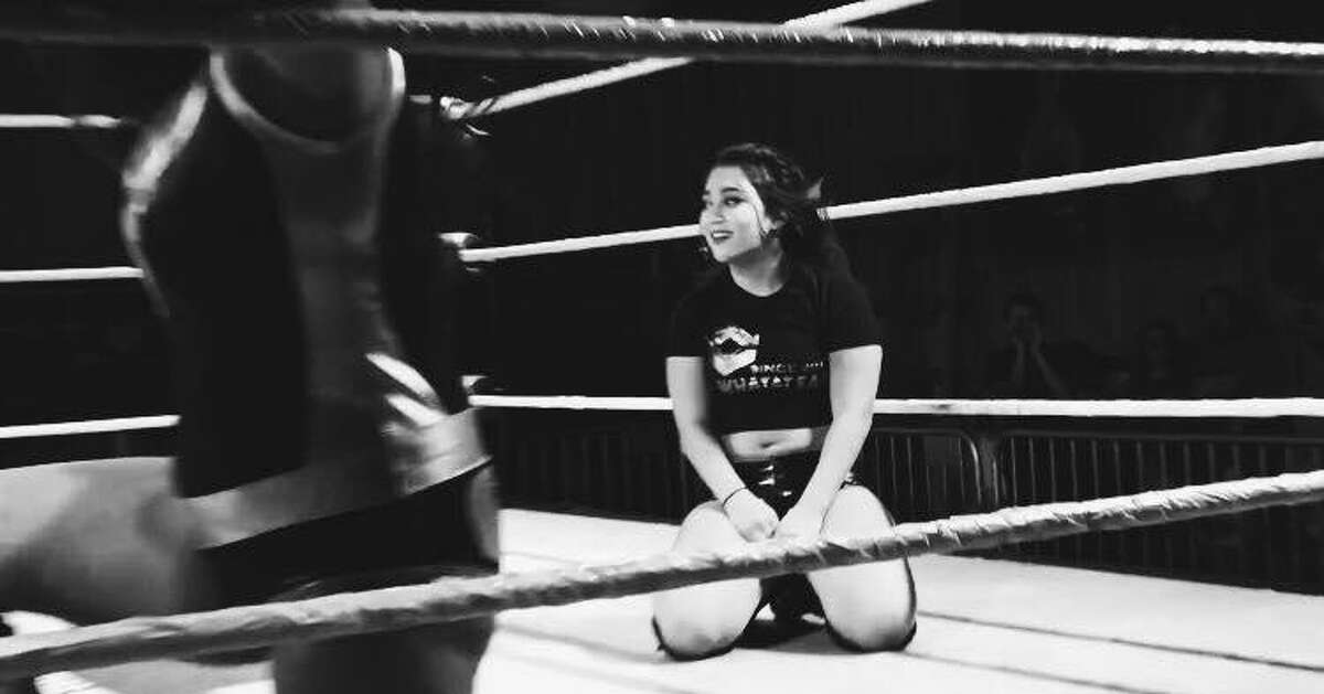 Rok-C debuted at LWA’s first all-women’s show back in 2016. Since then, she has competed all over South Texas.