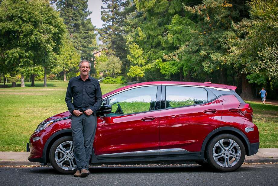 Family Man Feels Right At Home In Chevy Bolt Sfgate David Hochschild Of Berkeley Drives A 2017 Chevy Bolt Photo Photos By Brian Feulner