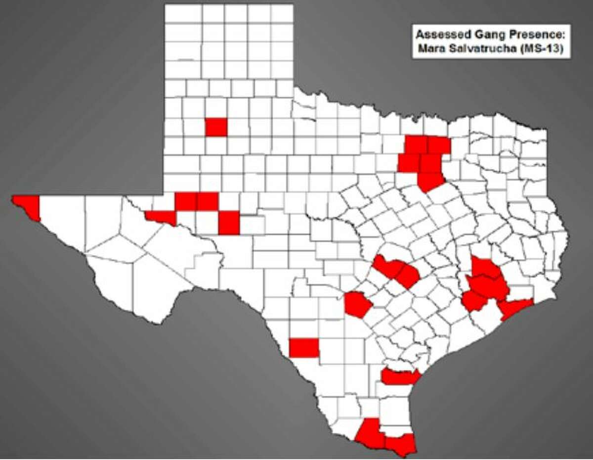 13 gangs that have a presence in Midland, West Texas