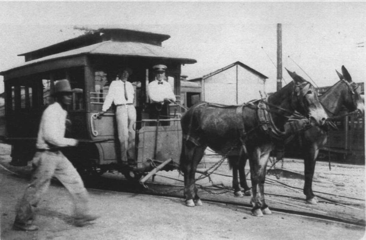 San Antonio streetcars were drawn by mules before they began using electrical power in 1890. Of course they weren’t profitable — why they became public utilities.