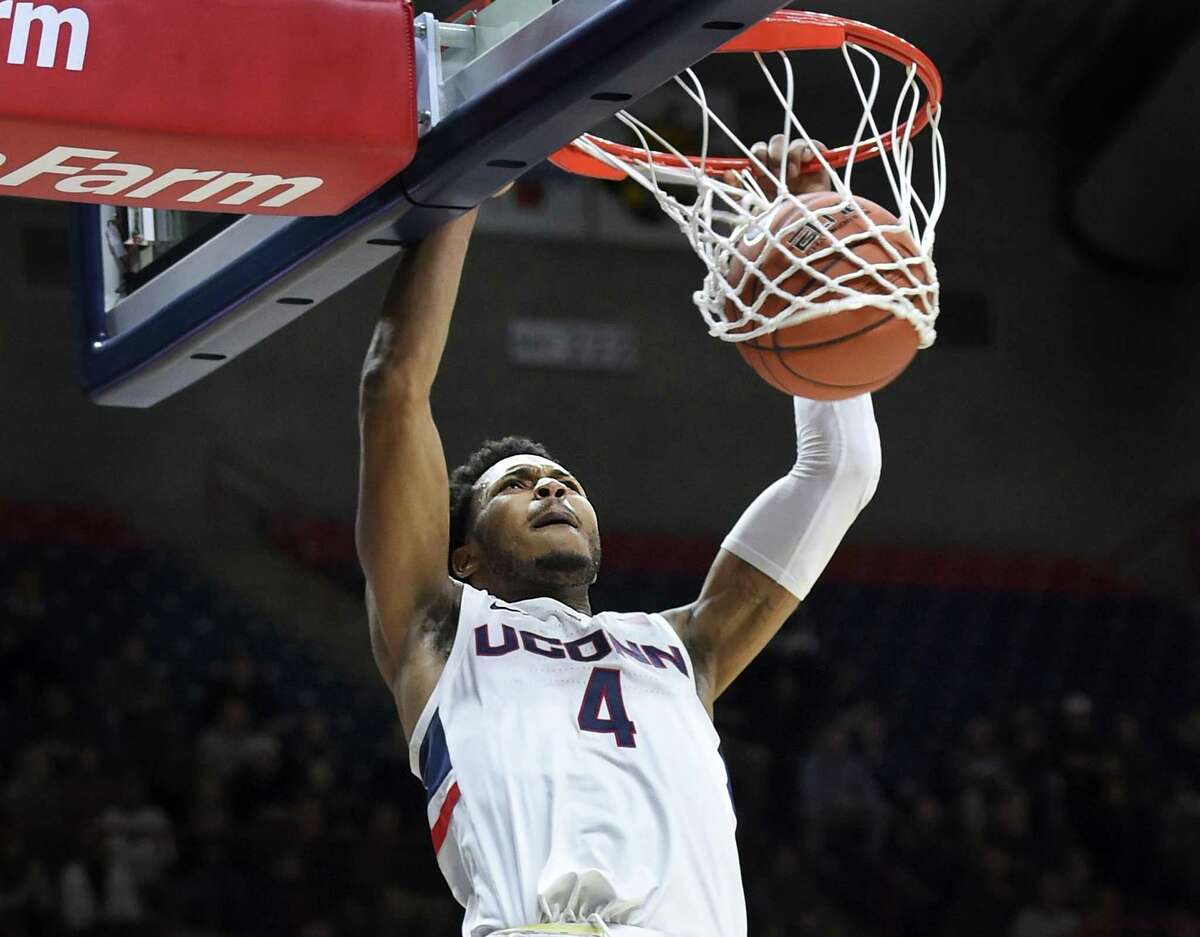 Jalen Adams and UConn return to action on Saturday when they host Manhattan.