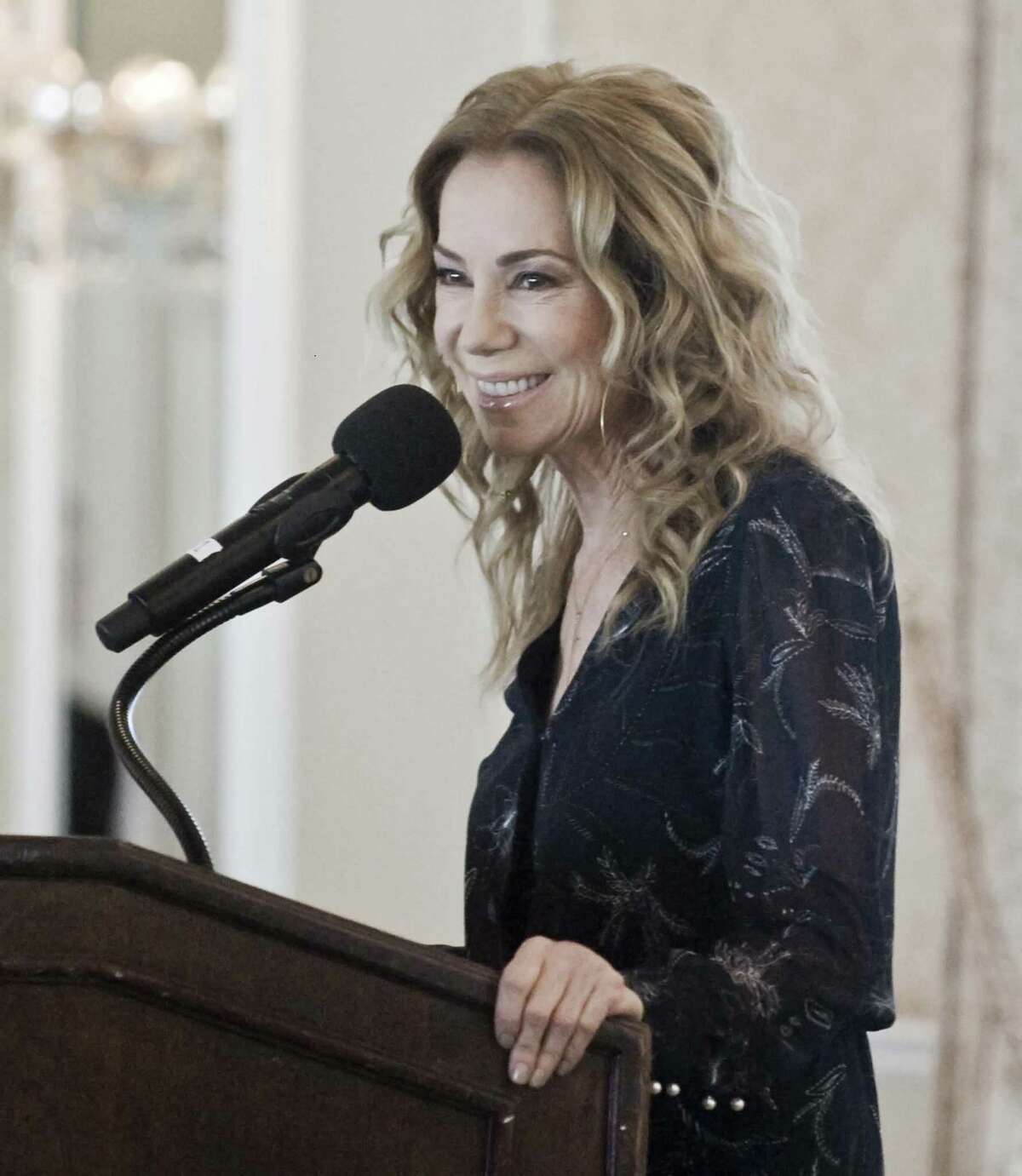 'Today' show co-host Kathie Lee Gifford of Riverside addresses the gathering at the Greenwich Chamber of Commerce's Women Who Matter Luncheon at the Greenwich Country Club last month.