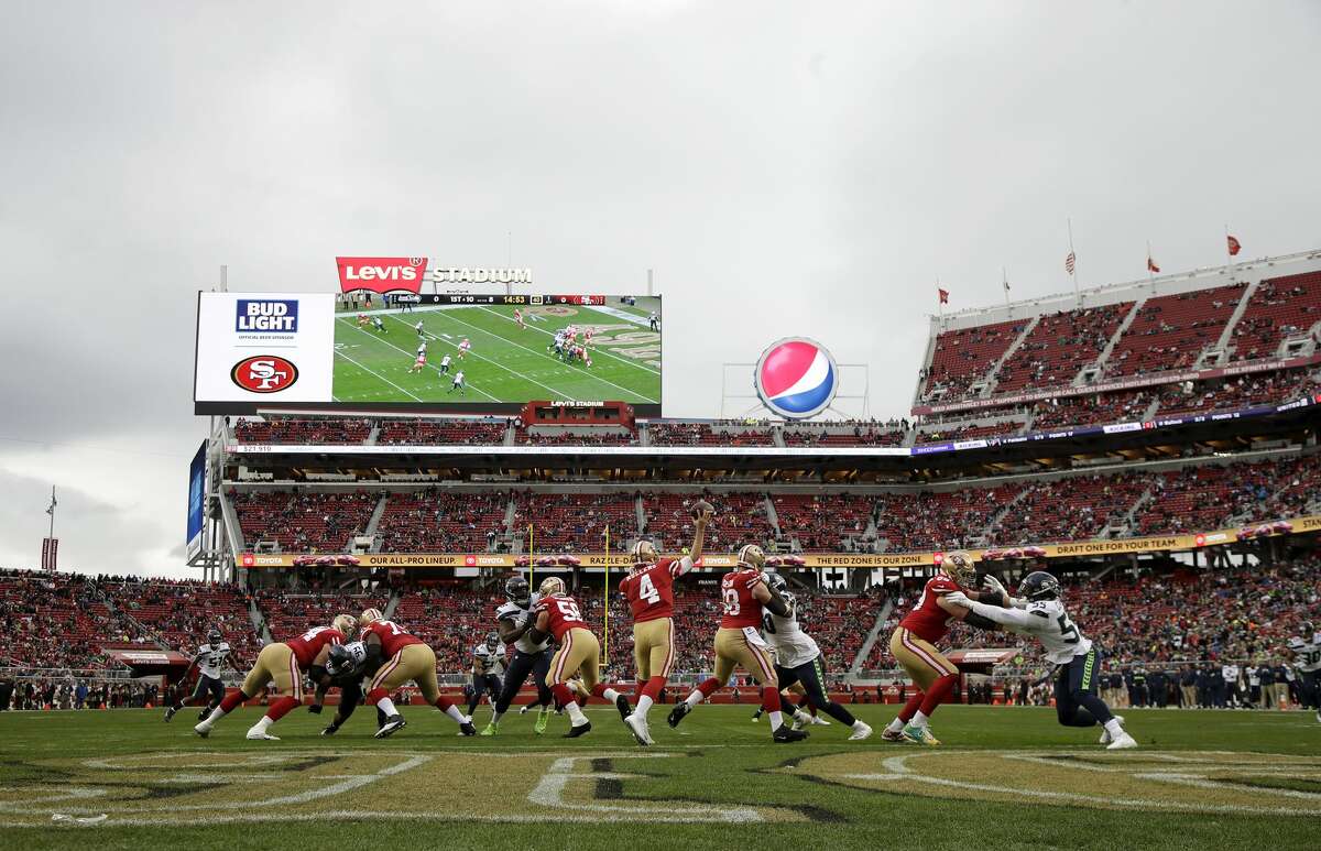 You're basically screwed if you want a hotel room next to Levi's Stadium  for the 49ers' playoff game