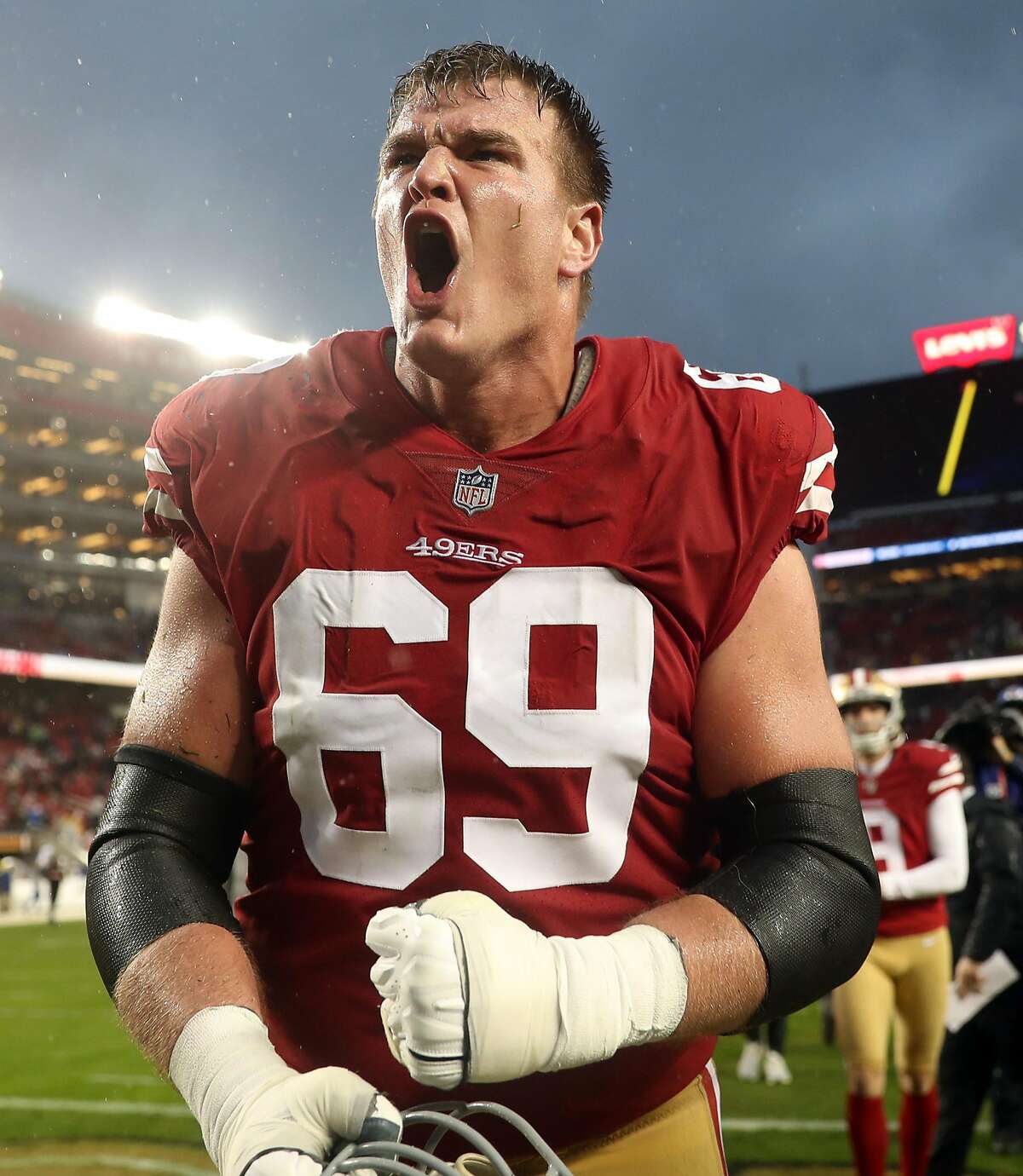 San Francisco 49ers Home Game Jersey - Mike McGlinchey - Youth