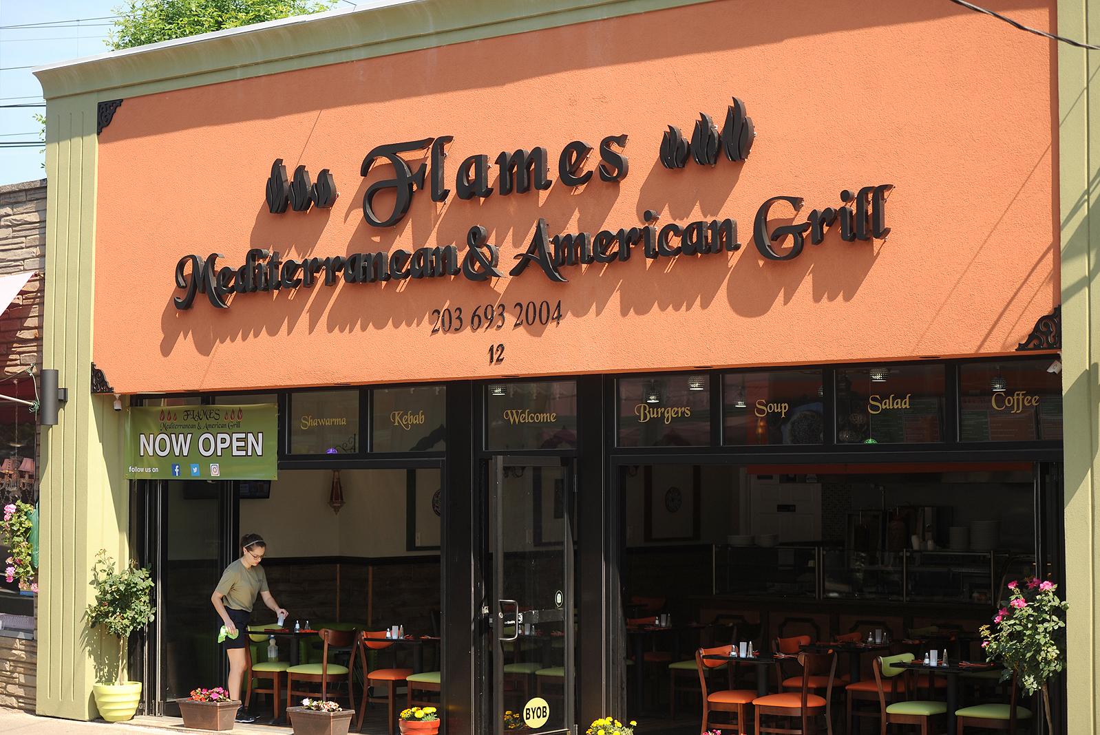 Flame hotsell mediterranean grill