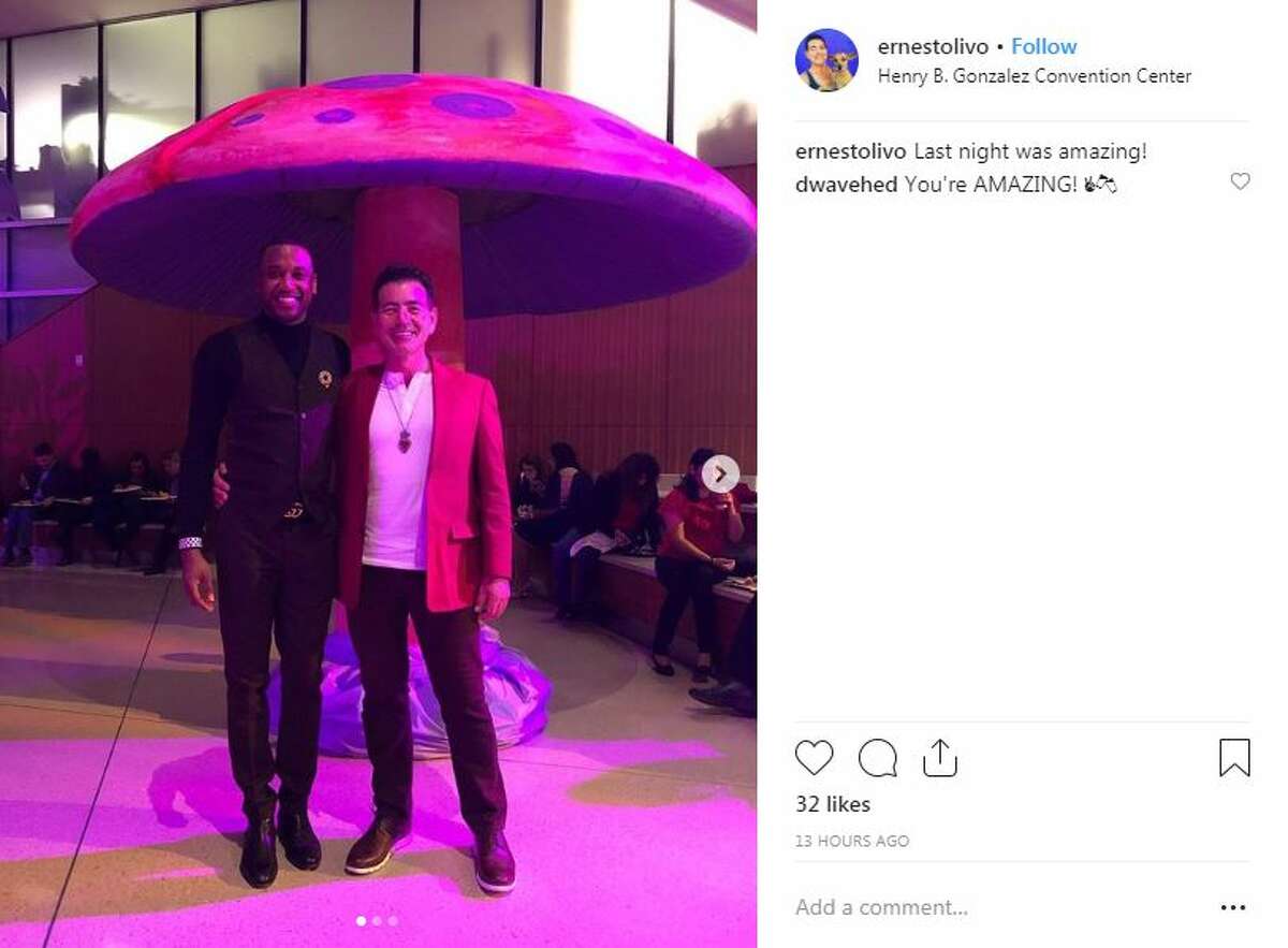 Instagram offers look into USAA holiday party where Journey performed