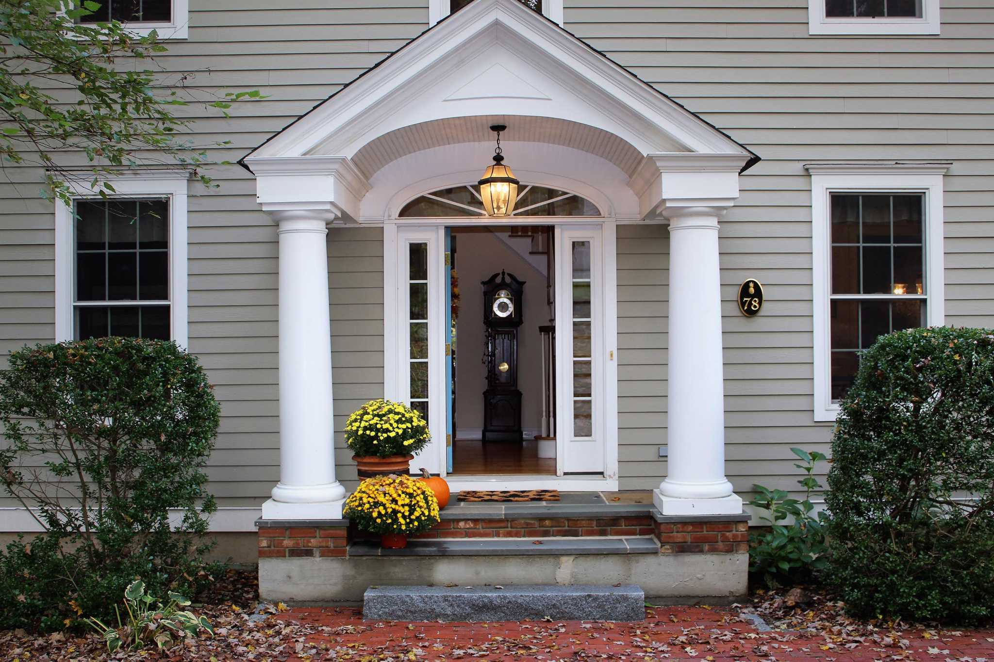 Bethel colonial has quality details with welcoming ambience