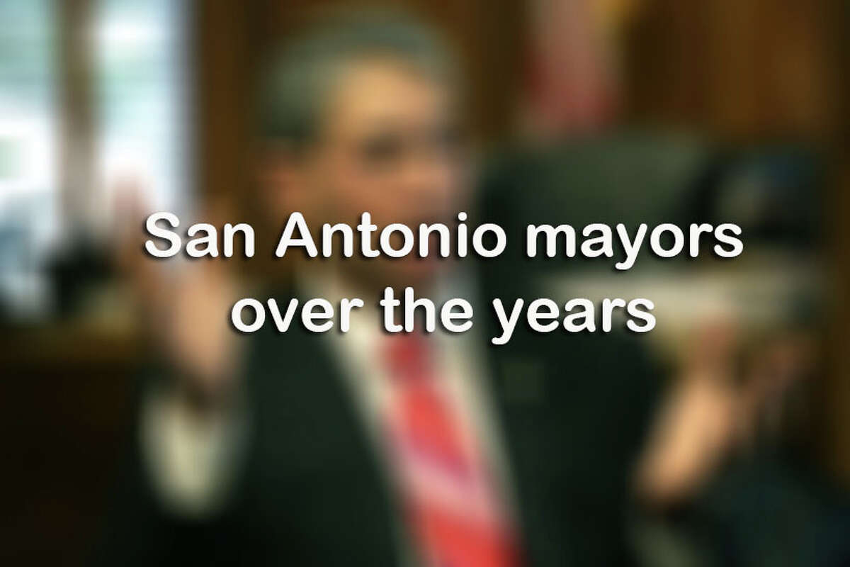 Click through the slideshow above for San Antonio mayors over the years. 