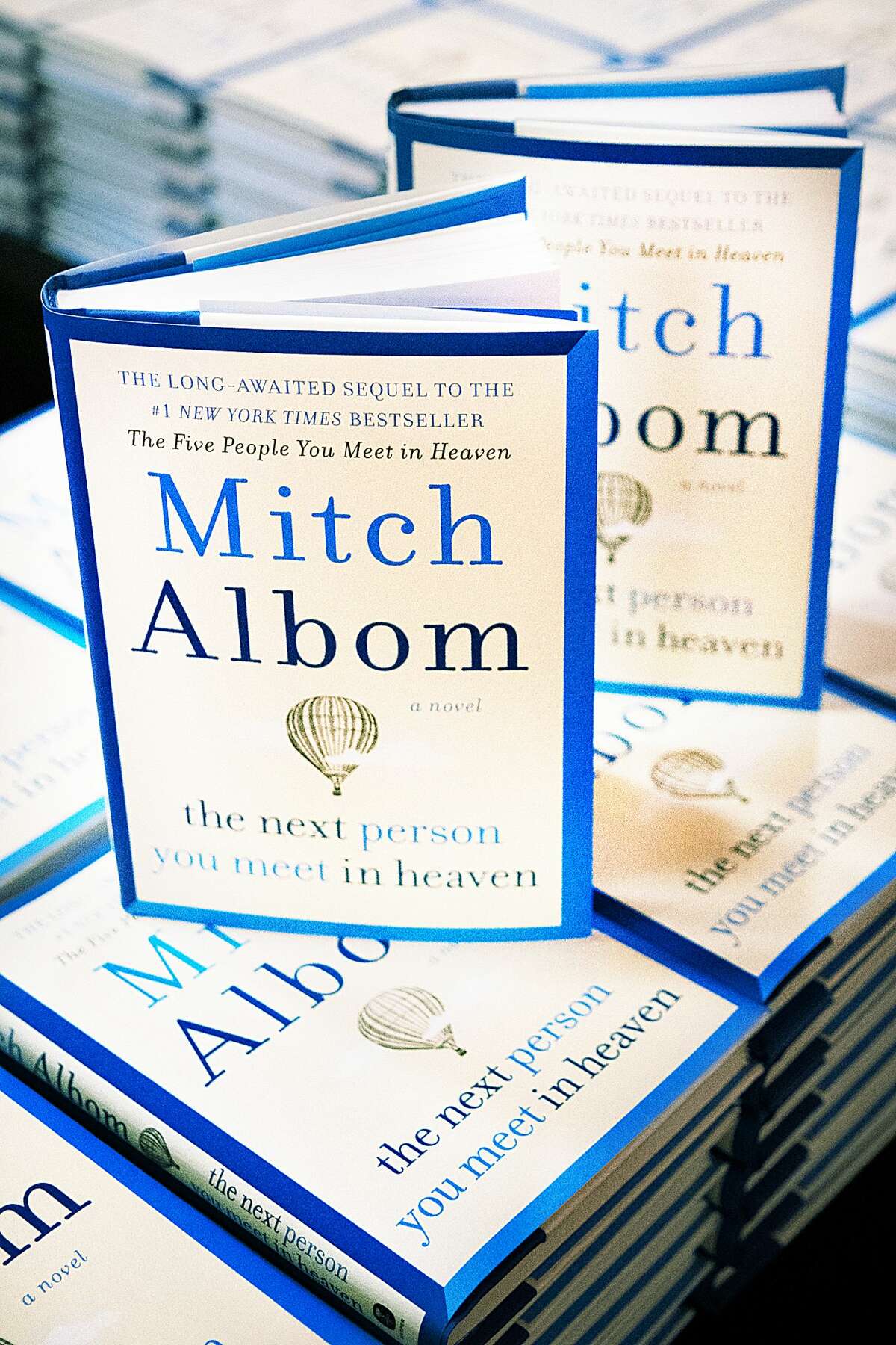 Mitch Albom talks about his latest book at MCFTA
