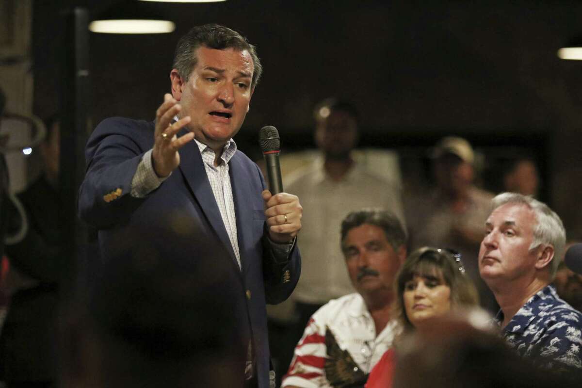 Republican U.S. Sen. Ted Cruz of Texas has introduced to Constitutional amendment to limit terms of office in Congress. (Jacob Ford/Odessa American via AP)