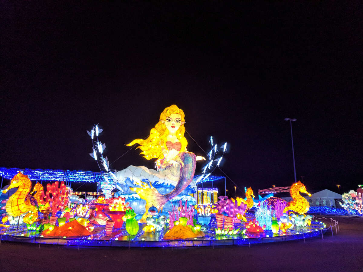 It's all about illumination at this attraction in La Marque.