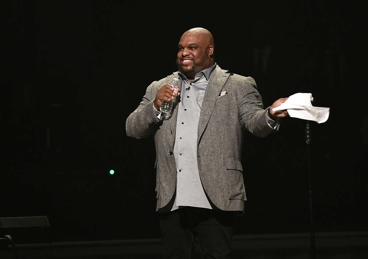 Members of Greenville's Relentless Church are showing support for their pastor, John Gray. Gray has been in the spotlight recently for giving his wife, Aventer Gray, a $200,000 Lamborghini Urus.  (Photo by Marcus Ingram/Getty Images for BET) >>> Scroll through to see more on Gray's controversial purchase.