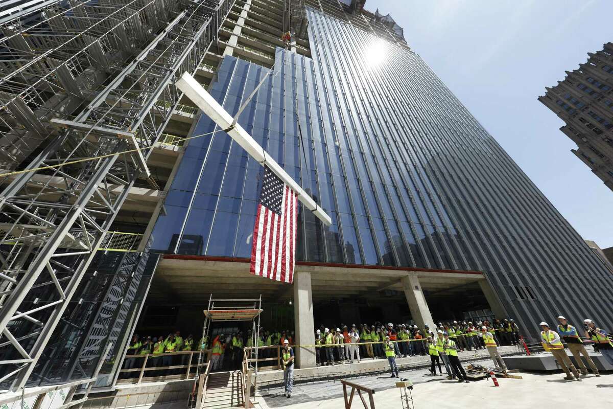 Winston & Strawn has signed up as a tenant in downtown’s Capitol Tower, which celebrated its topping out in April.