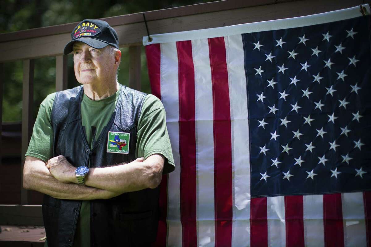 Richard Shafer, is a Vietnam Veteran of the US Navy has been vocal about the thousands of veterans who have been denied Agent Orage coverage by the VA. Shafer believes his health was affected by Agent Orange. He suffers from type II diabetes, prostate cancer and Ischemic Heart Disease. Thursday, May 31, 2018, in Crosby. ( Marie D. De Jesus / Houston Chronicle )