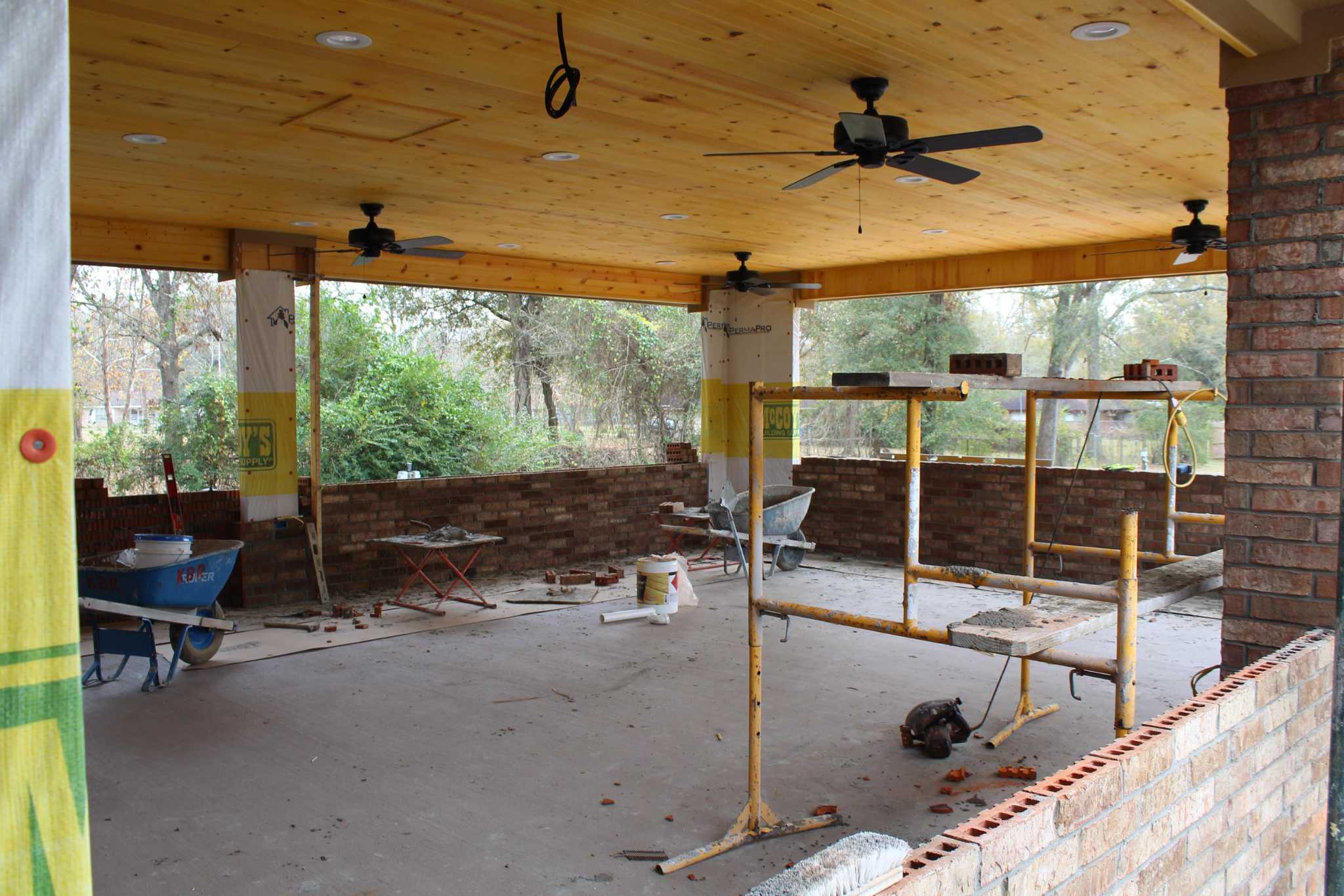 Porter Vfw Builds 60 000 Designated Smoking Area To Recruit More