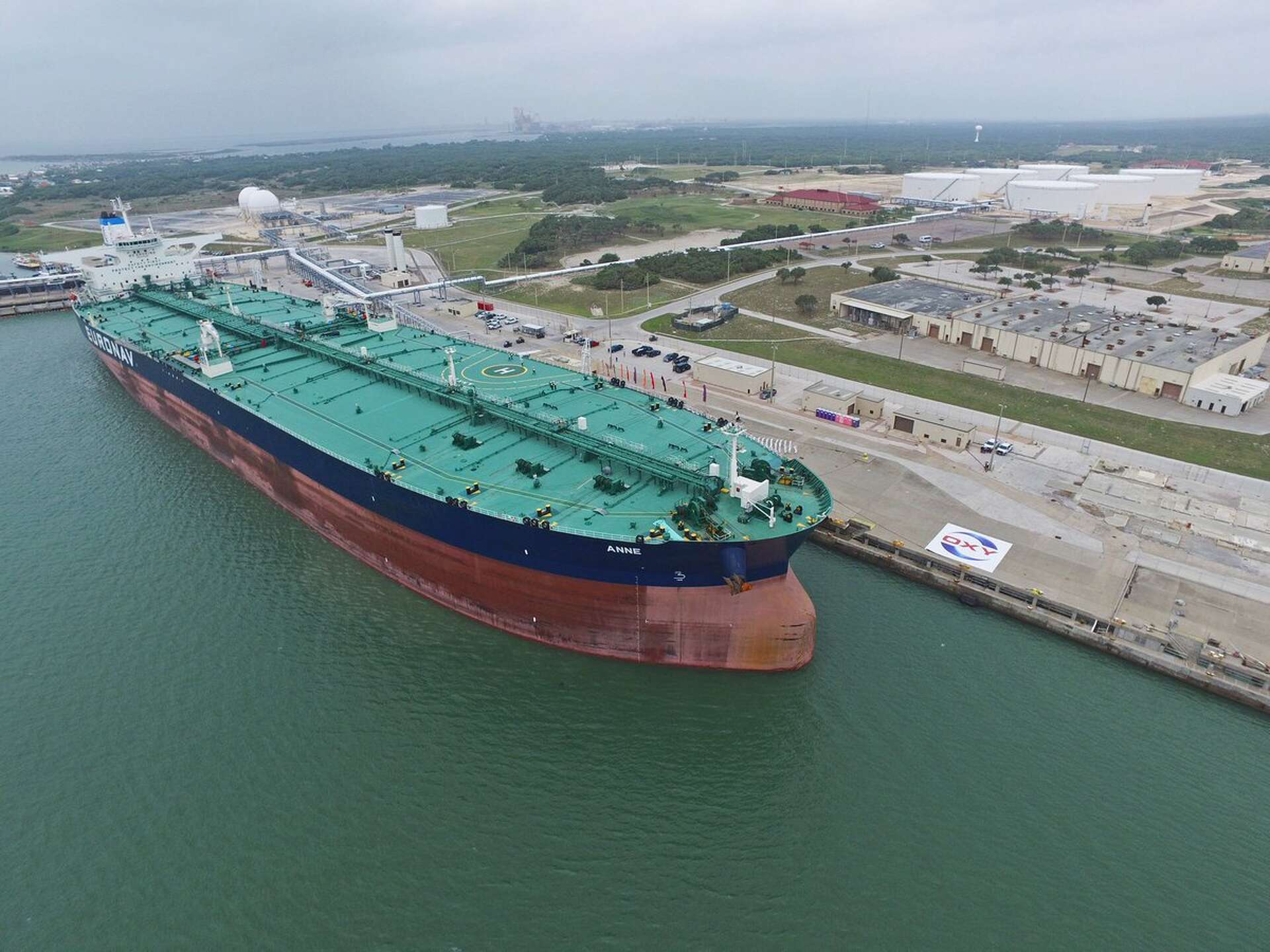 Moda Midstream Map Moda Midstream loads first supertanker at Port of Corpus Christi facility