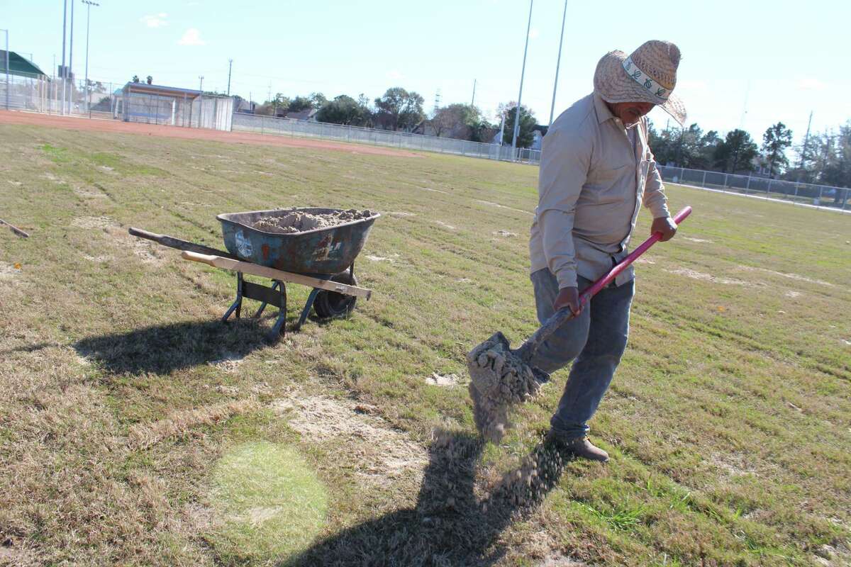 Weather slows renovation of Deer Park softball complex