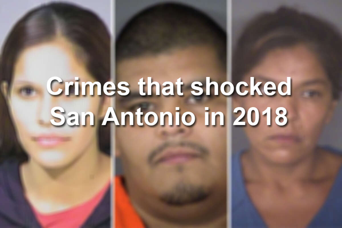 Murders, shootings and graffiti on a famous San Antonio landmark were among the crazy events from the year 2018. Click ahead to see the crimes that stood out the most.