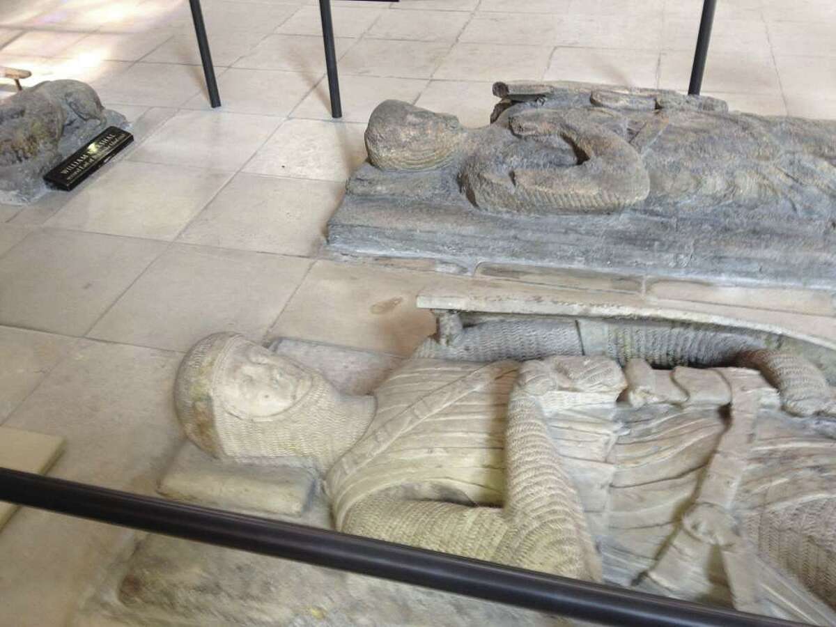 London’s 12-century Temple Church features the famous effigies of the Knights Templar.