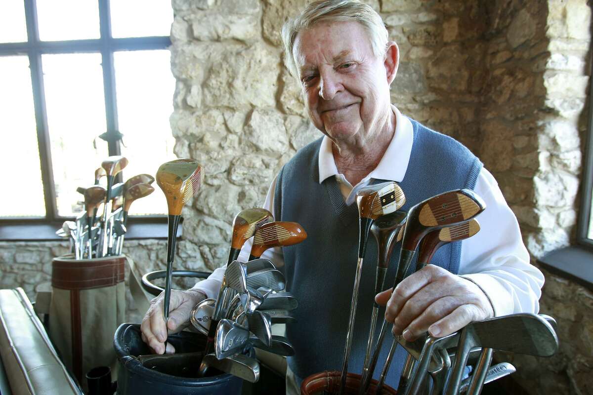 San Antonio Sports Hall of Fame inductee Joe Conrad at Brackenridge Golf Course in 2012.