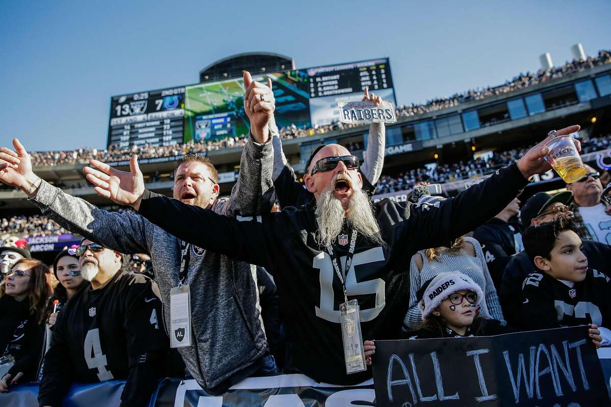 Houston, Texas, USA. 7th Jan, 2017. Oakland Raiders fans prior to