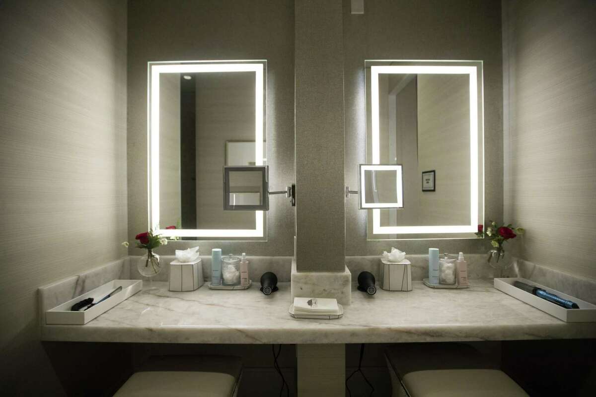 Dressing tables at The Spa at The Post Oak Hotel