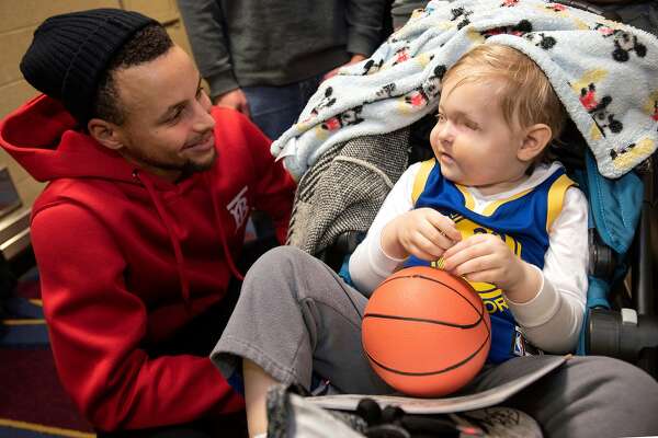 steph curry little kid