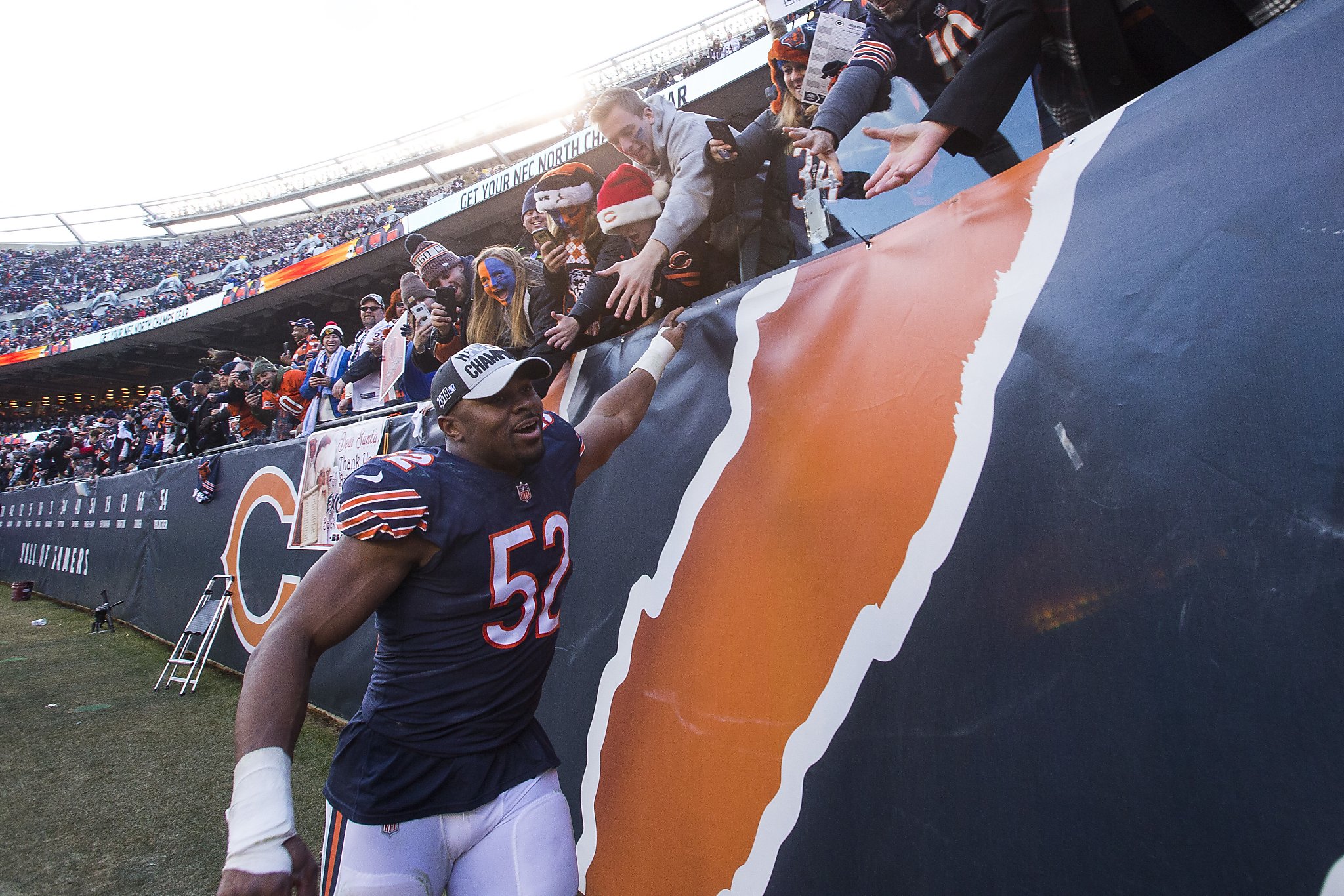 Bears to play against 49ers without linebacker Khalil Mack - The