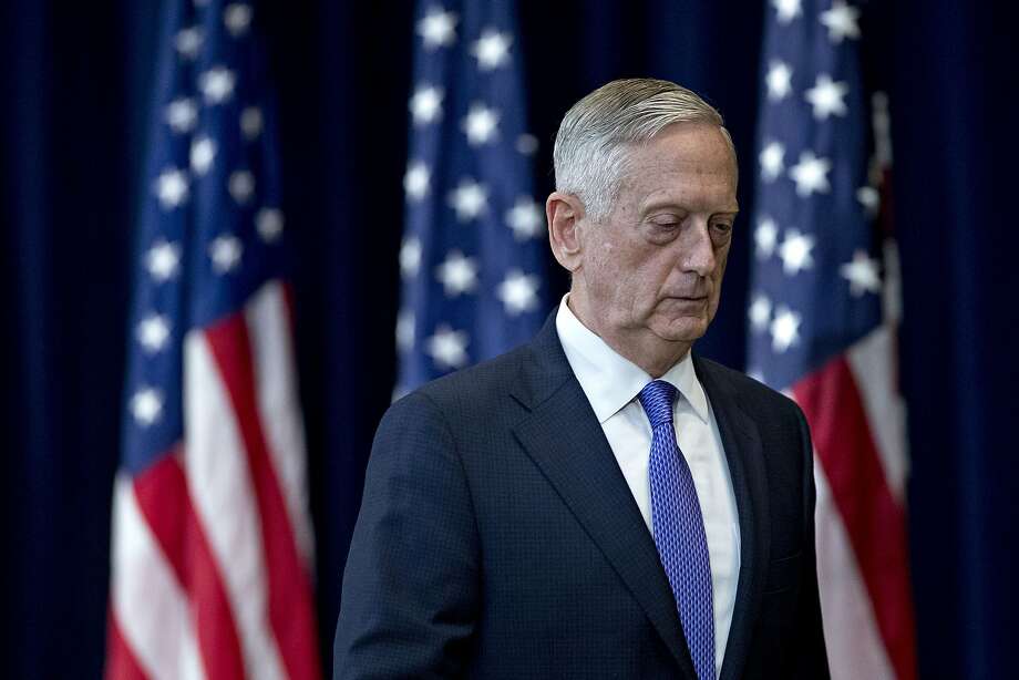 Defense Secretary Jim Mattis warned in his resignation letter of the threat to the U.S. from allowing alliances to fray. Photo: Andrew Harrer / Bloomberg