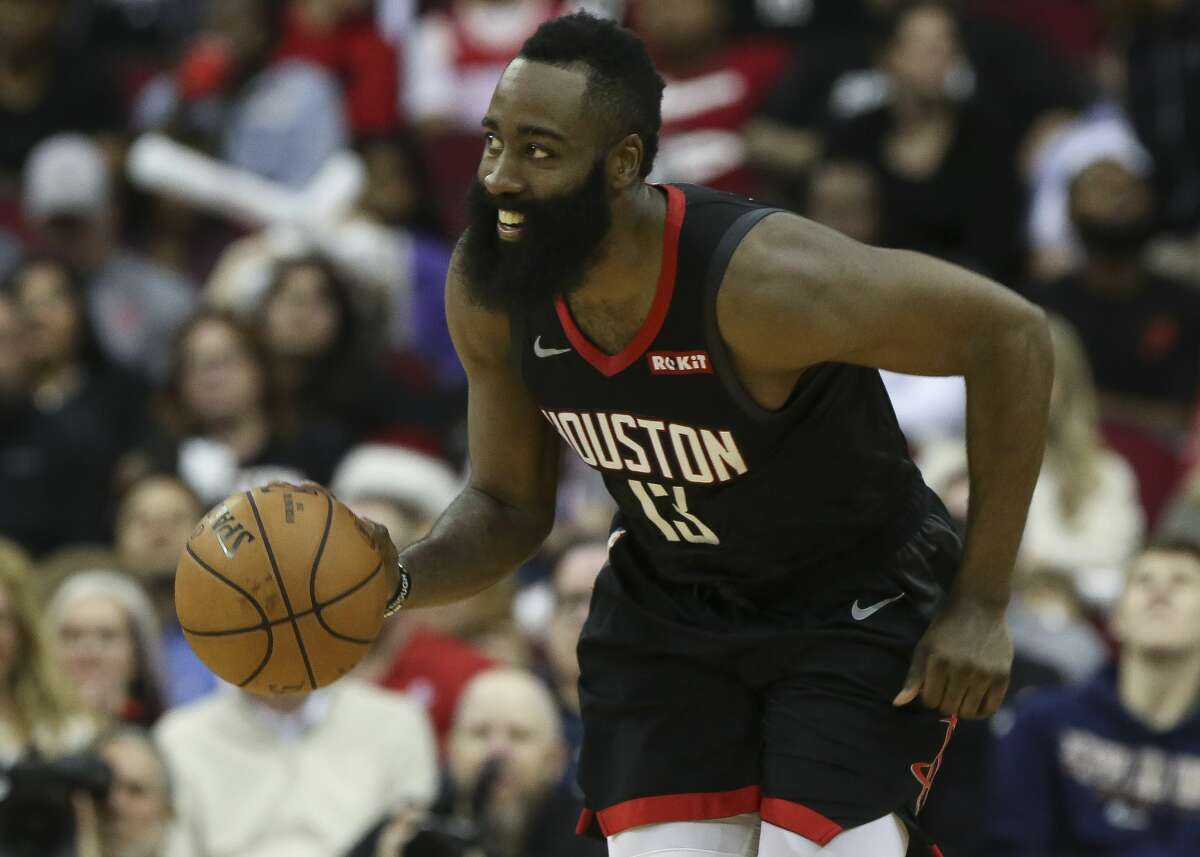 Rockets' James Harden treats kids to Christmas shopping spree