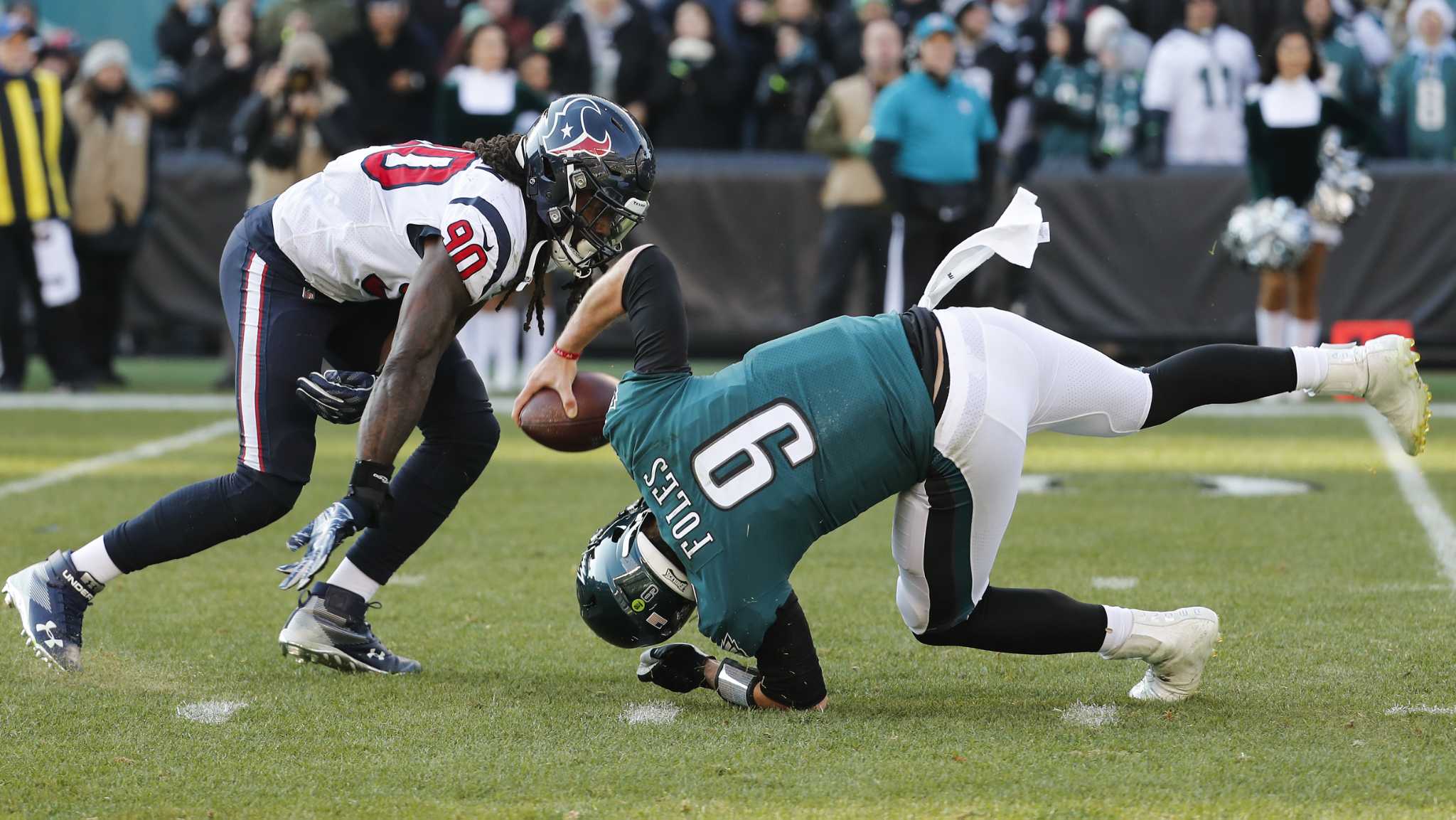 Jerome Solomon's Texans vs. Eagles report card