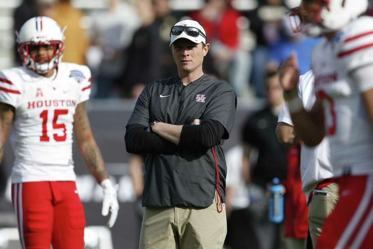 UH coach Major Applewhite, who is 15-11 with three bowl losses in two-plus seasons, would be owed $1.95 million for the remaining three years on his contract if the school decided to fire him.