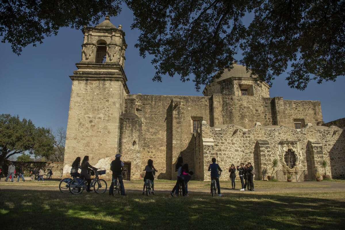 Despite a partial federal government shut down currently underway, area families and tourists still flocked to Mission San Jose on Sunday, December 23, 2018.