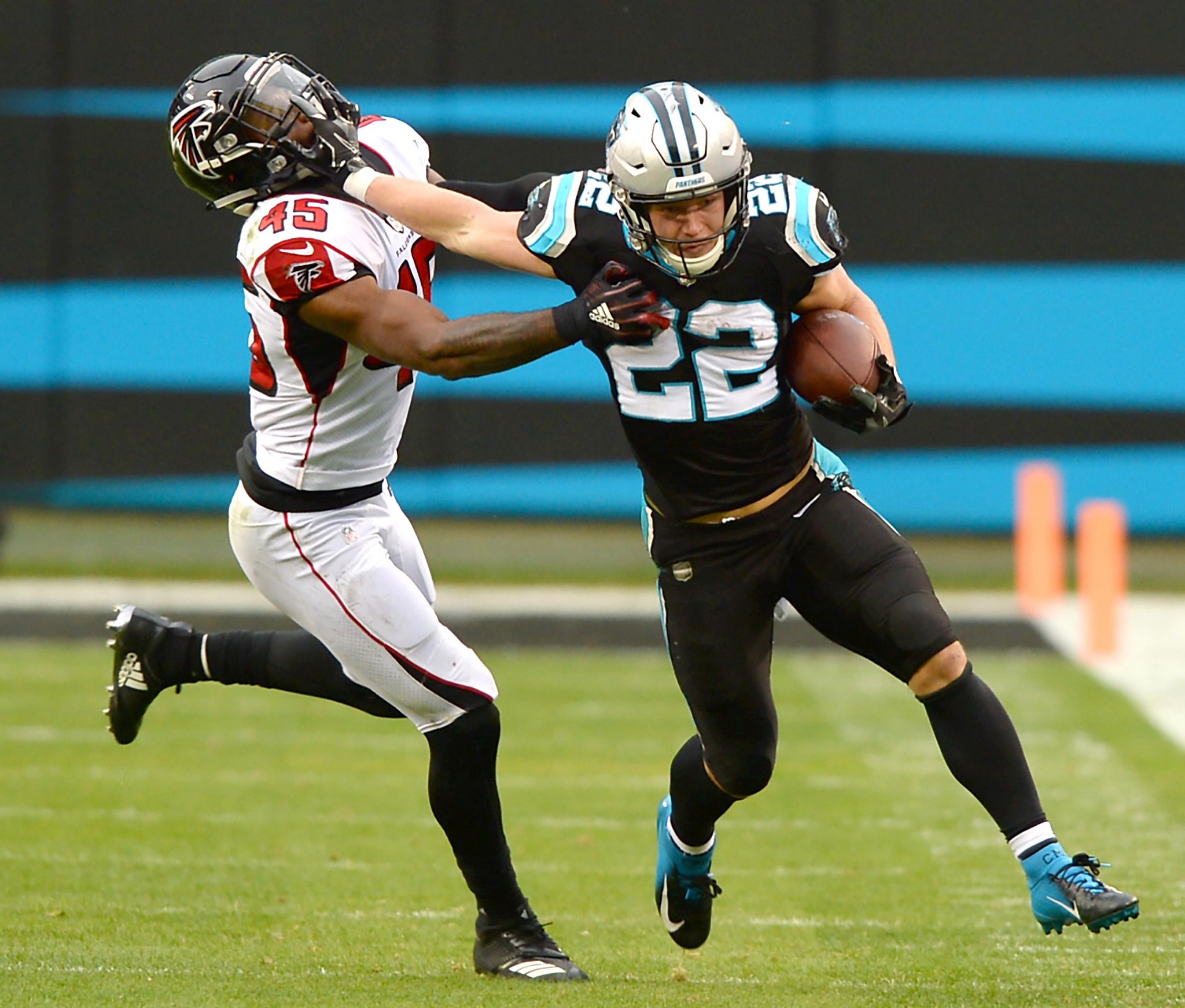 Christian McCaffrey + Zach Ertz jersey swap! #FootballisFamily